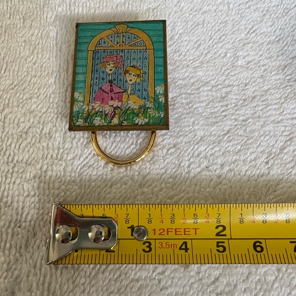 Vintage Art Deco Flapper Style Scarf Clip / Pin-Brooch - Picture 6 of 8